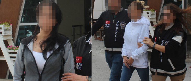 Gelin görümce fuhuş yaptırdığı iddiasıyla yakalandı