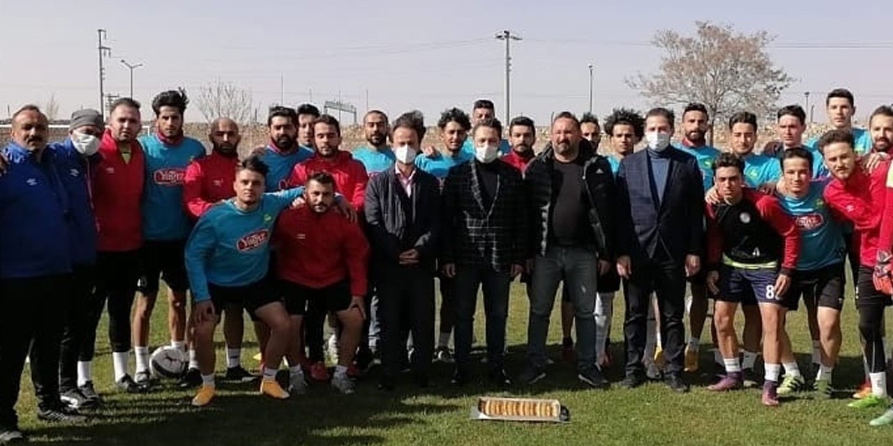 AK Parti İlçe Başkanı Zübeyir Dursun'dan Ereğlispor'a ziyaret