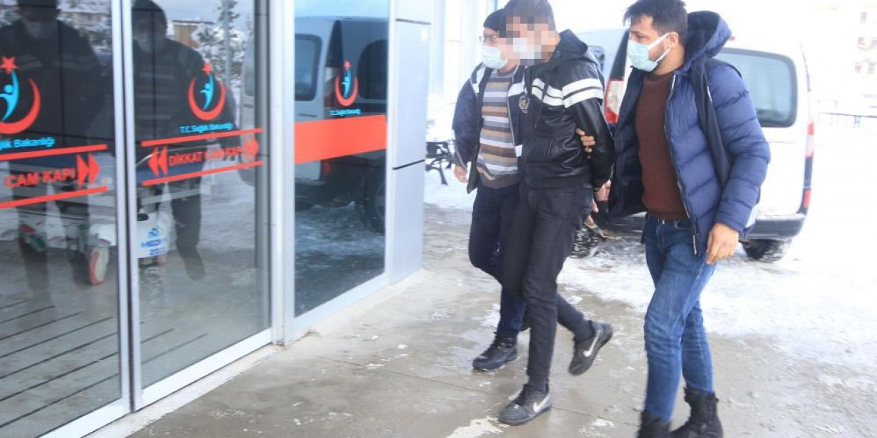 Konya’da çaldıklarını, çalıntı valize dolduran hırsız, polisin dikkatiyle yakalandı