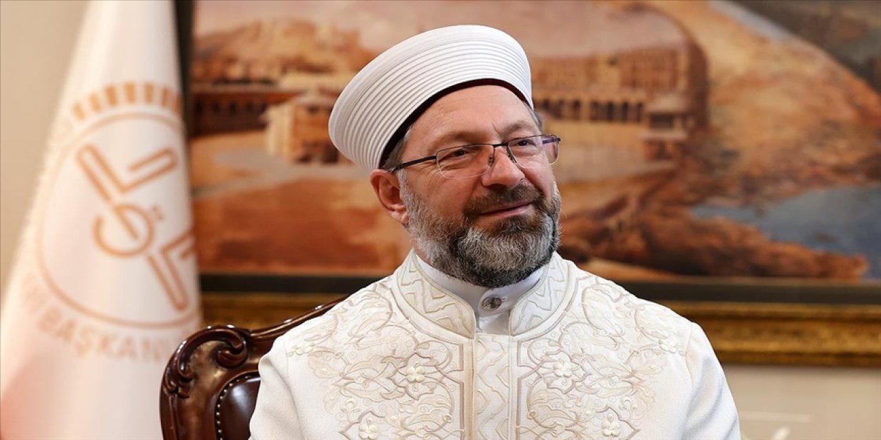 Diyanet İşleri Başkanı Erbaş: Berat Kandili kurtuluş müjdesidir