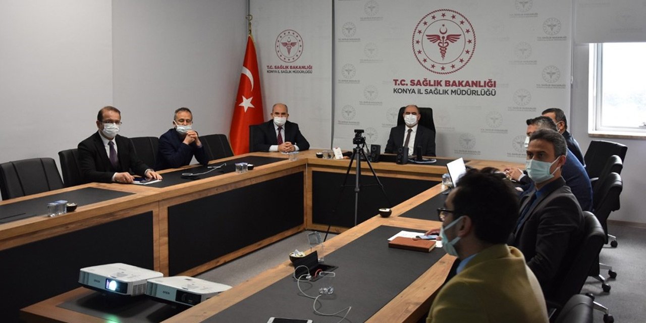 Vaka sayısının arttığı Konya'da Vali Özkan başkanlığında kritik toplantı