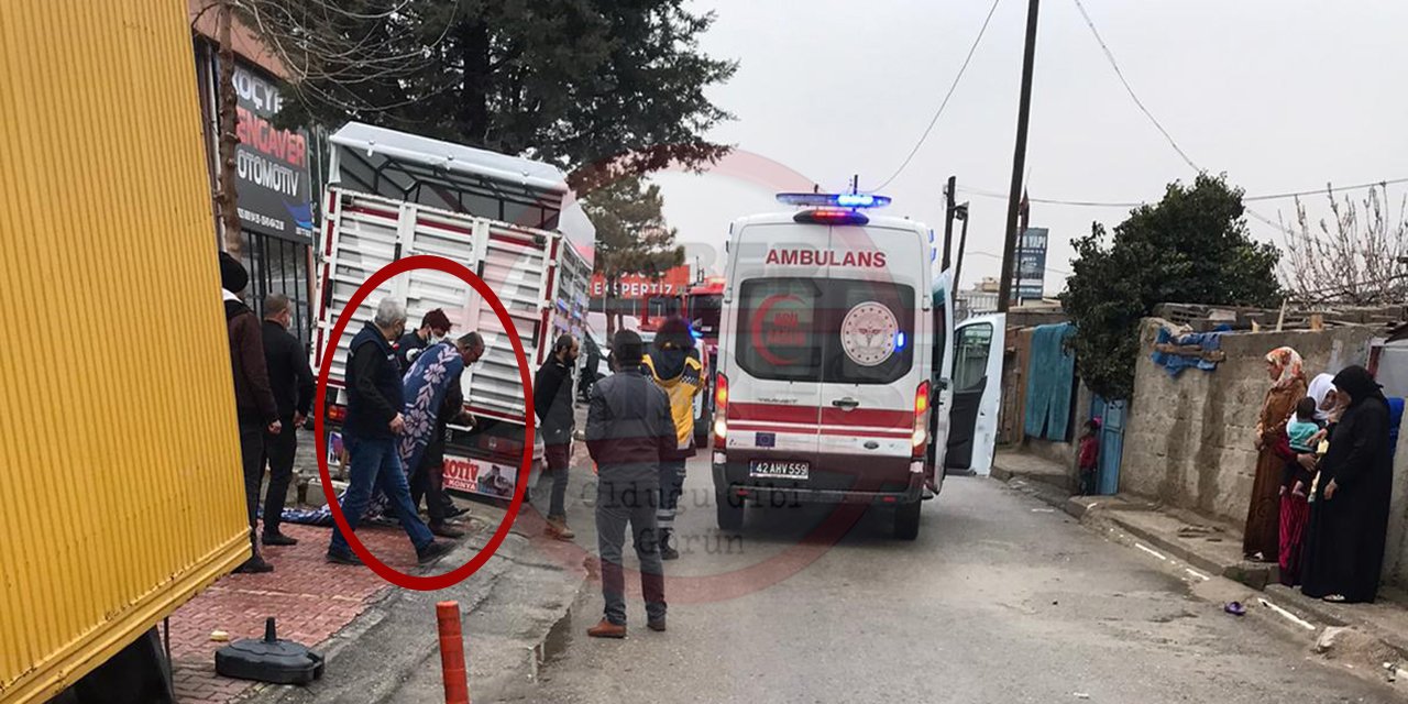 Konya’da sobaya döktüğü tiner parlayan galerici yaralandı