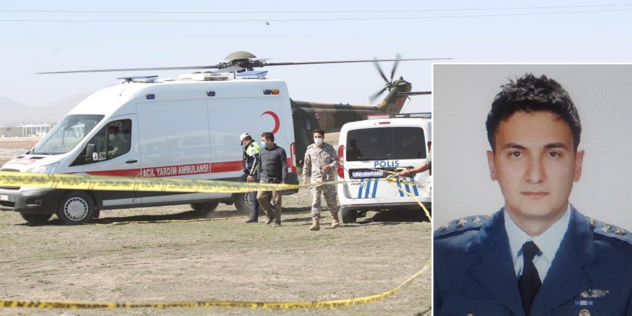 Konya'da şehit olan kahraman pilotumuzun ailesine acı haber verildi