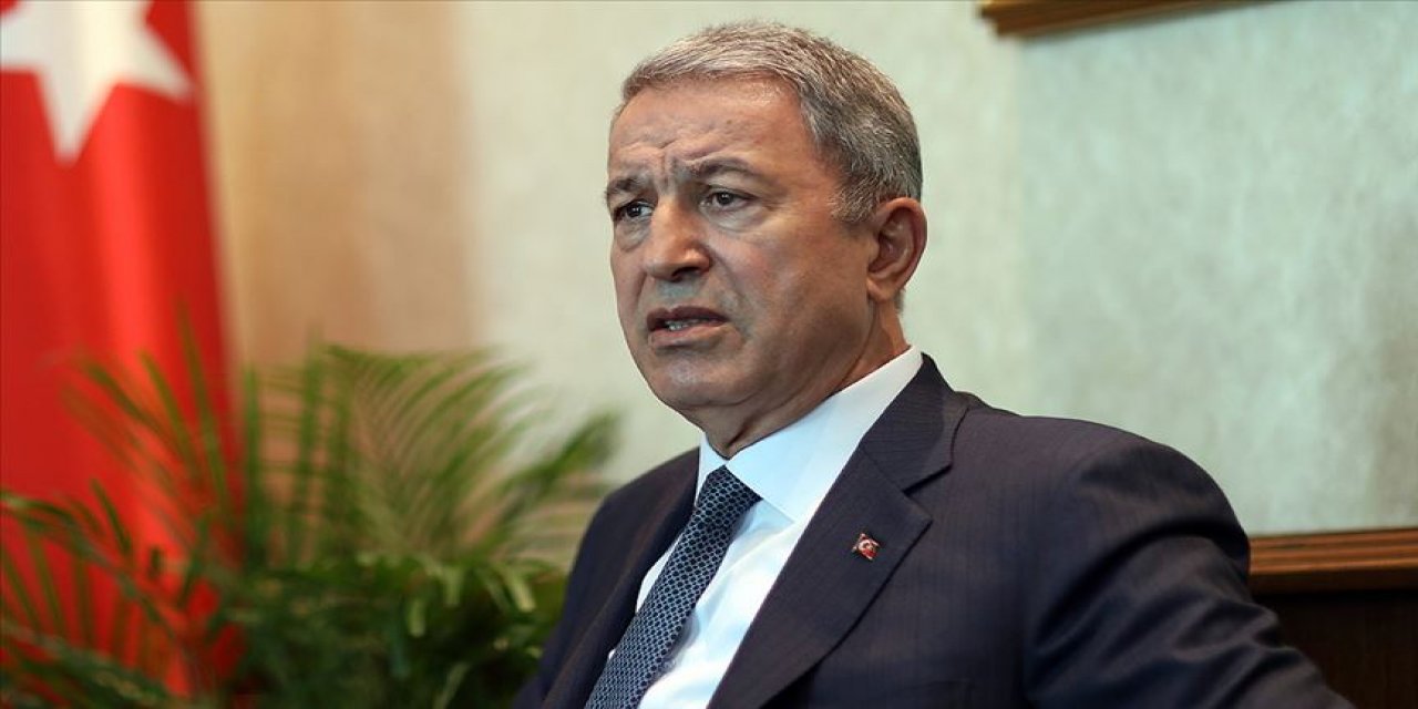 Milli Savunma Bakanı Akar'dan Konya'da şehit olan askerimiz için taziye mesajı
