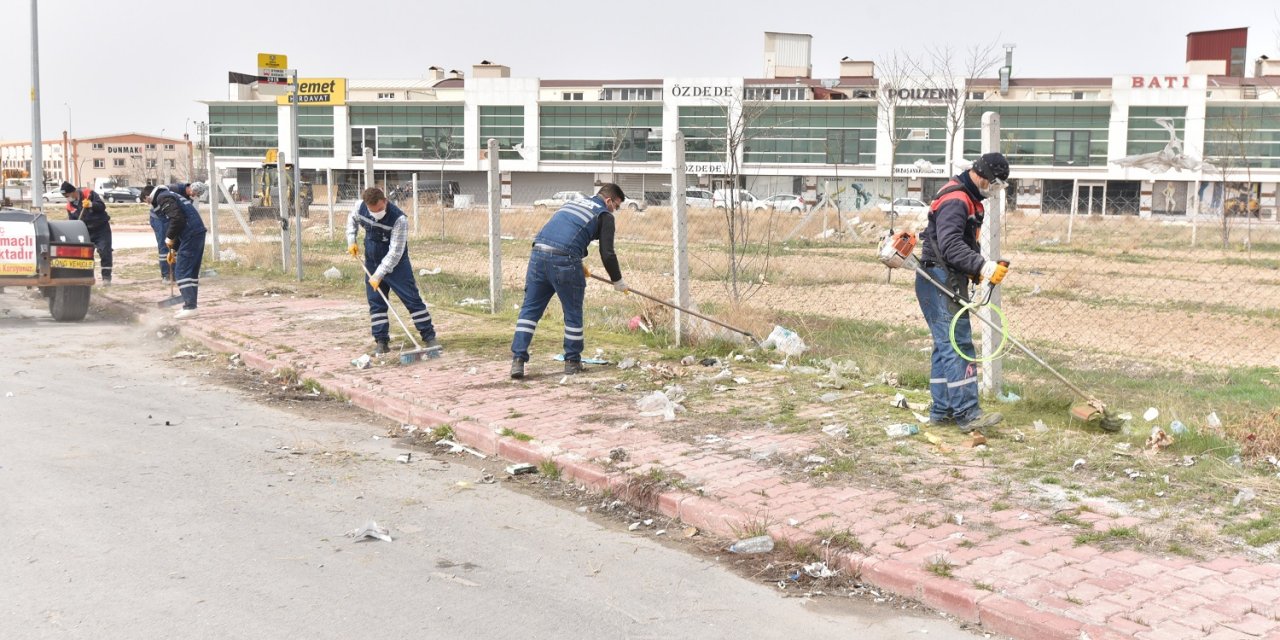 Karatay'daki sanayilerde temizlik seferberliği başlatıldı