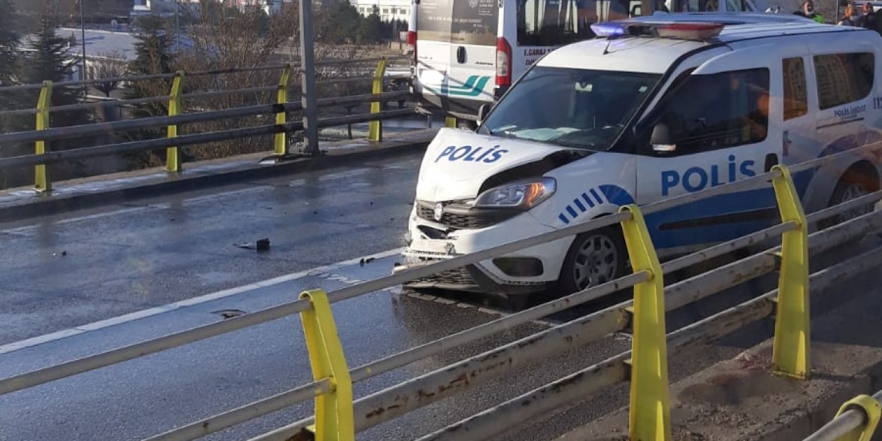 Konya’da gizli buzlanma zincirleme kazalara neden oldu