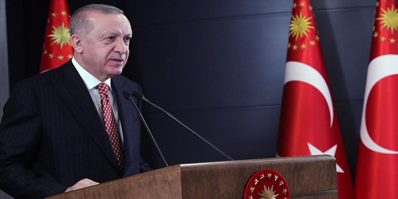 Cumhurbaşkanı Erdoğan: 2021'i ülkemiz ve milletimiz için bir şahlanış yılına dönüştüreceğiz