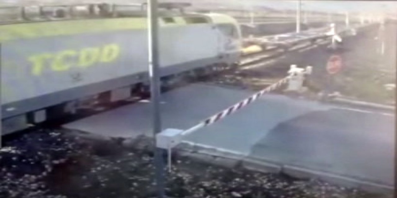 Konya - Mersin hattındaki tren kazasının görüntüleri ortaya çıktı