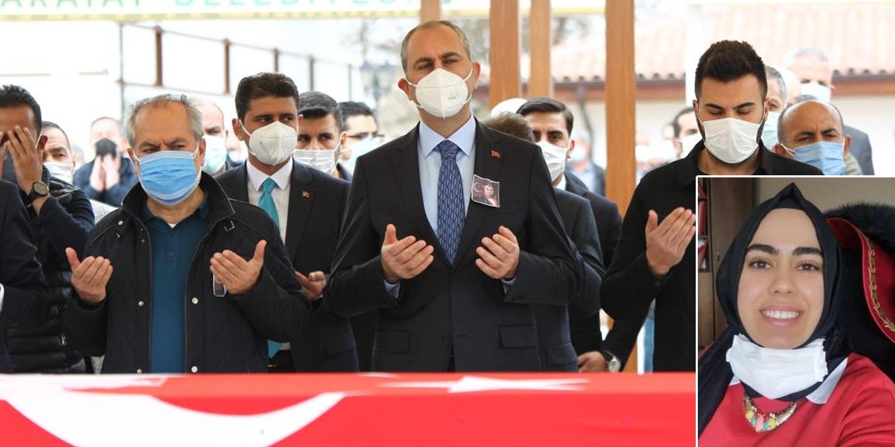 Koronavirüsten hayatını kaybeden Konyalı genç savcıya son görev! Adalet Bakanı cenaze için geldi