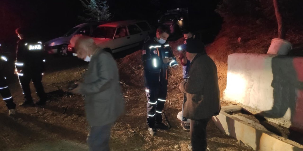 Konya’da ekipleri alarma geçiren olay! Ormanlık arazide kayıp adam arandı