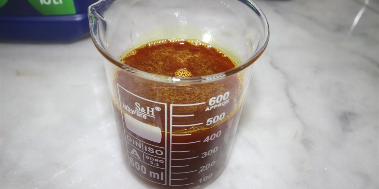 Konya'da mermer atığından gübre üretildi