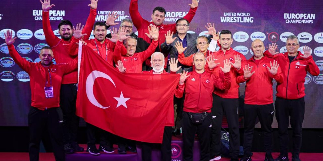 Güreş Milli Takımı, grekoromen stilde Avrupa ikincisi