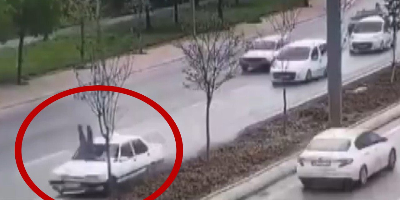 Konya'da 1 kişinin öldüğü feci kaza anı kamerada