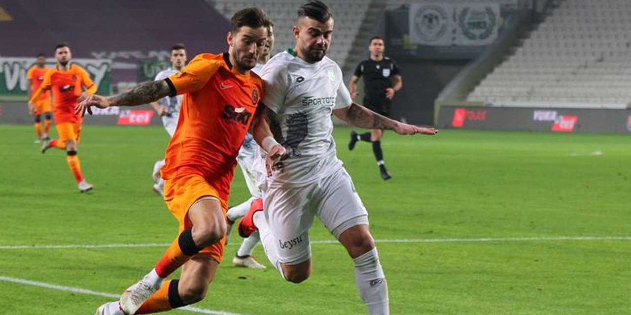 Galatasaray ile Konyaspor 40. randevuda