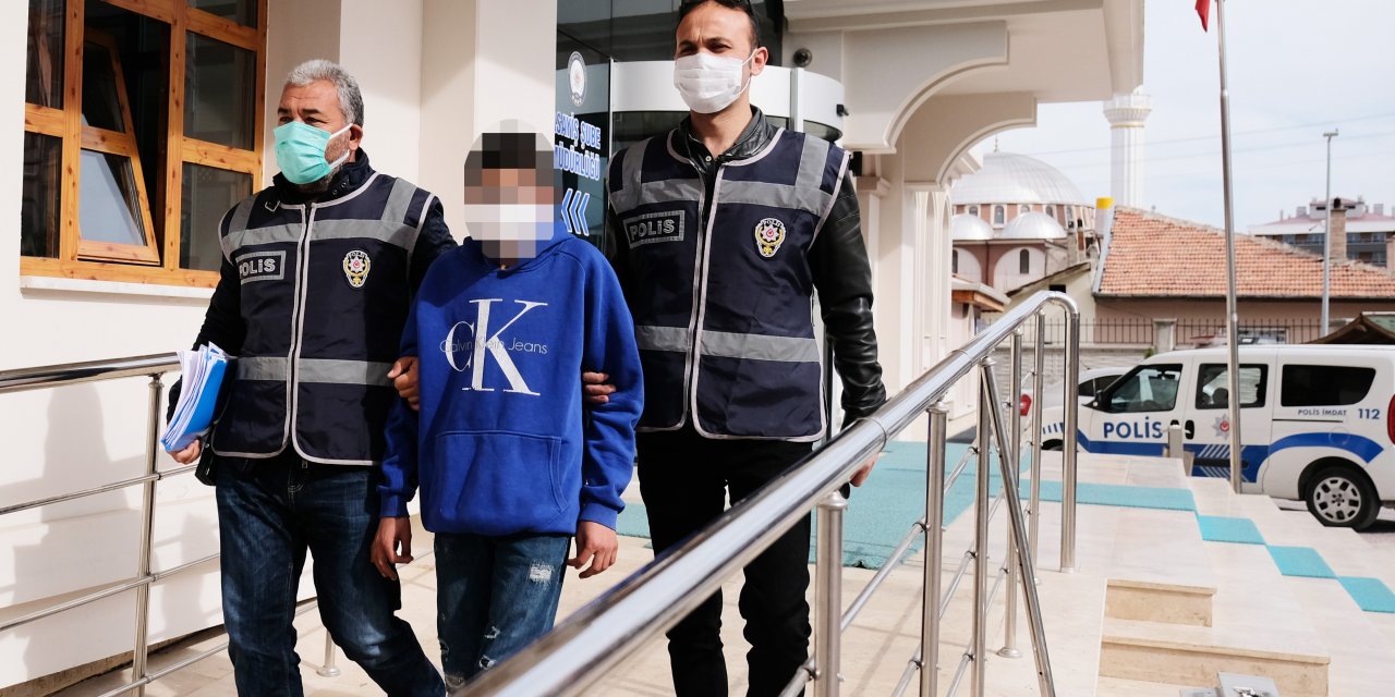 Konya'da hırsızlıktan 135 sabıkası olan çocuk, 10 olaya daha karıştı! Mahkemede serbest bırakıldı