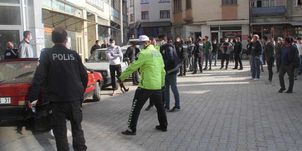 Konya’da iftar öncesi sinirler gerildi, ortalık savaş alanına döndü: 5 yaralı, 7 gözaltı