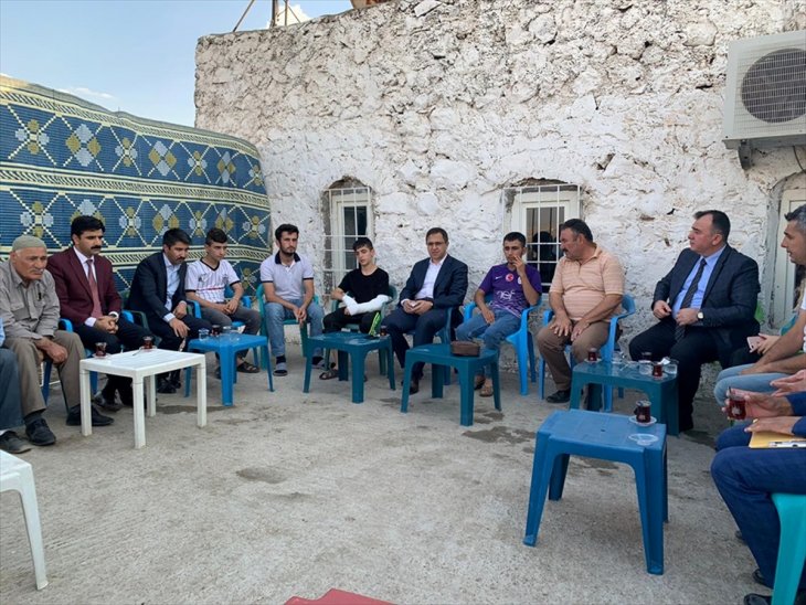 Terör saldırısında 3 şehit veren Yıldız ailesine taziye ziyareti