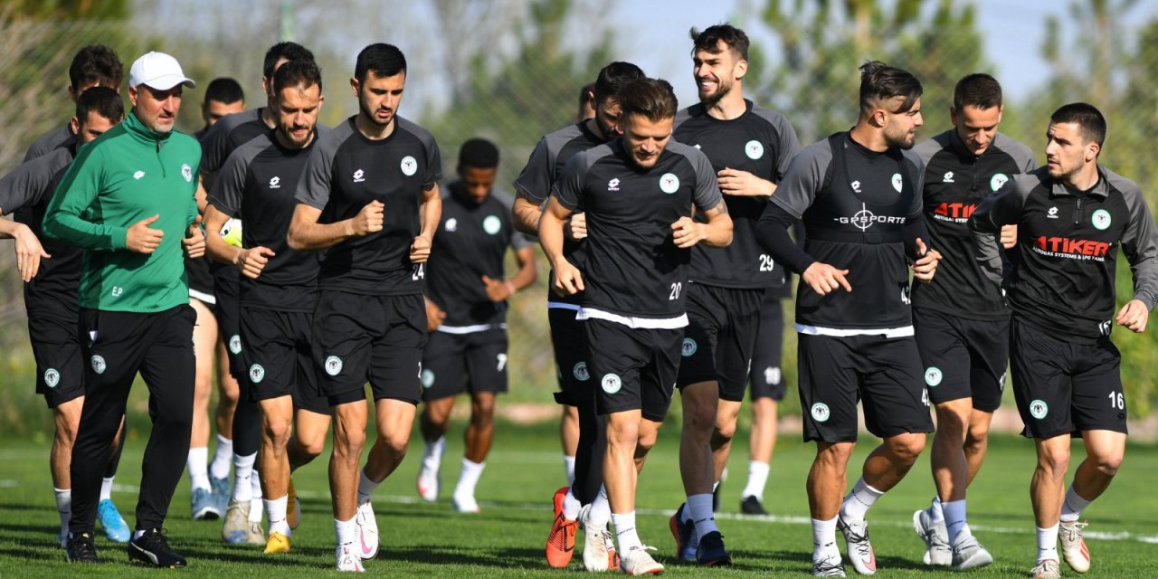 Konyaspor’da kritik maçın hazırlıkları sürdü