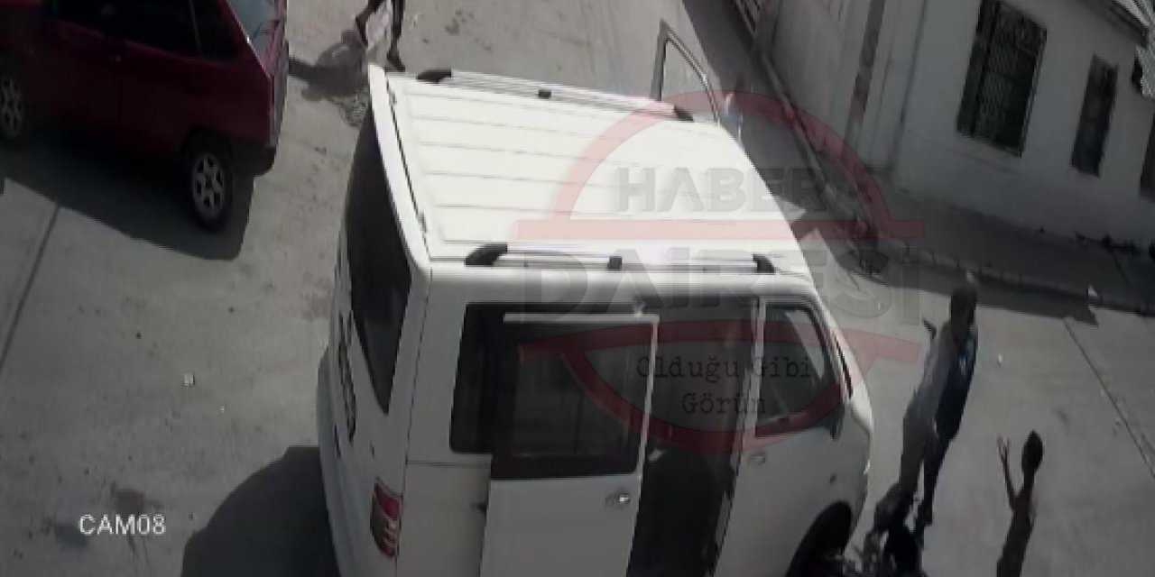 Konya'da kuzenini öldürüp yengesini yaralayan zanlının yakalanma anı kamerada