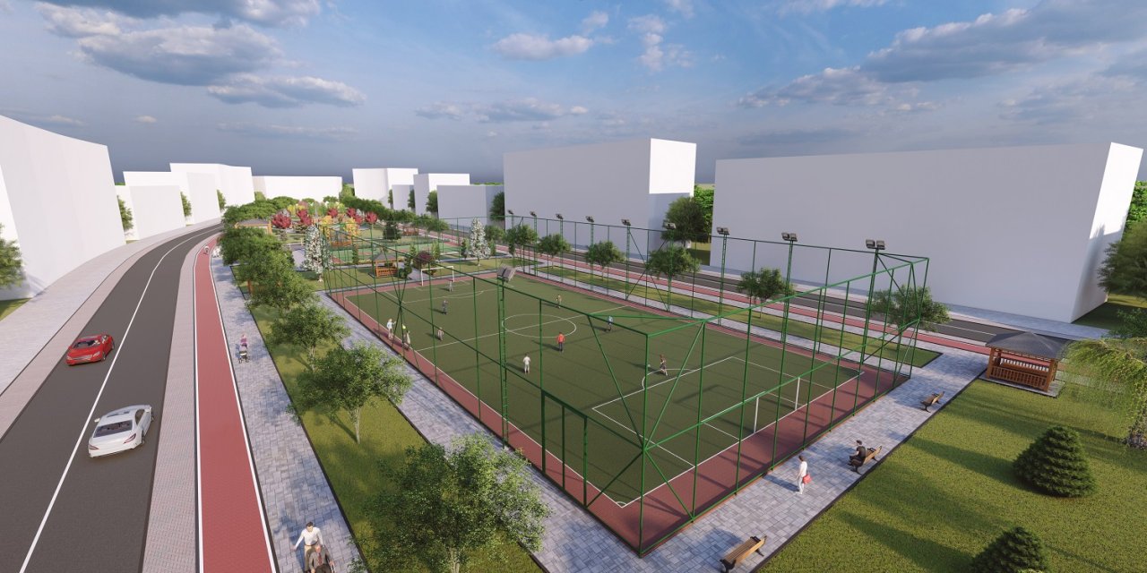Karatay Belediyesi ilçeye yeni bir park daha kazandırıyor