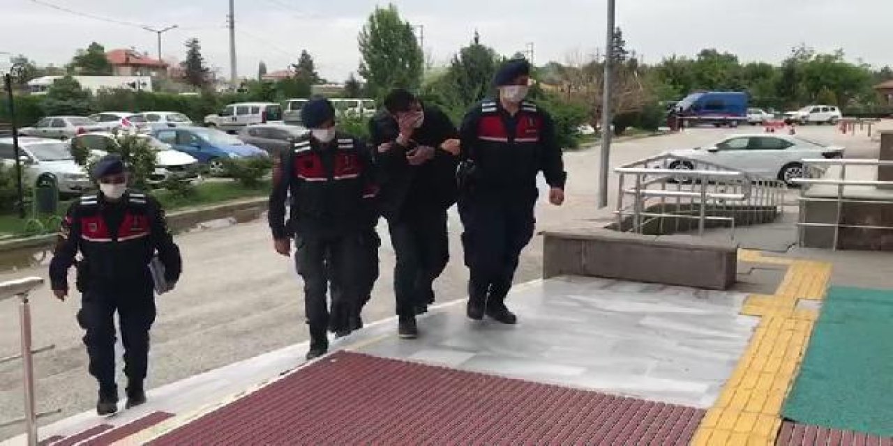 Konya'da 5 ton mazgal hırsızlığı! 2 zanlı adliyede