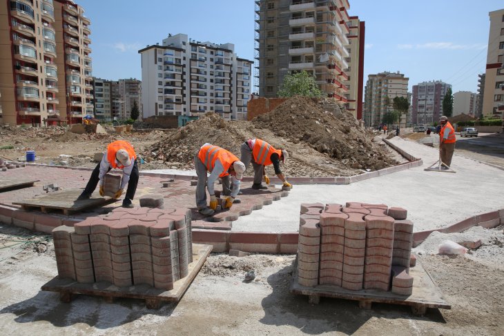 Selçuklu'da yoğun altyapı çalışması