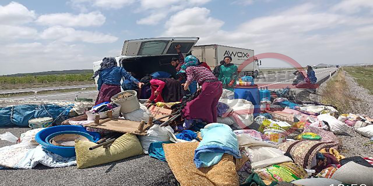 Konya’da işçi minibüsü devrildi, 13 kişi ölümden döndü