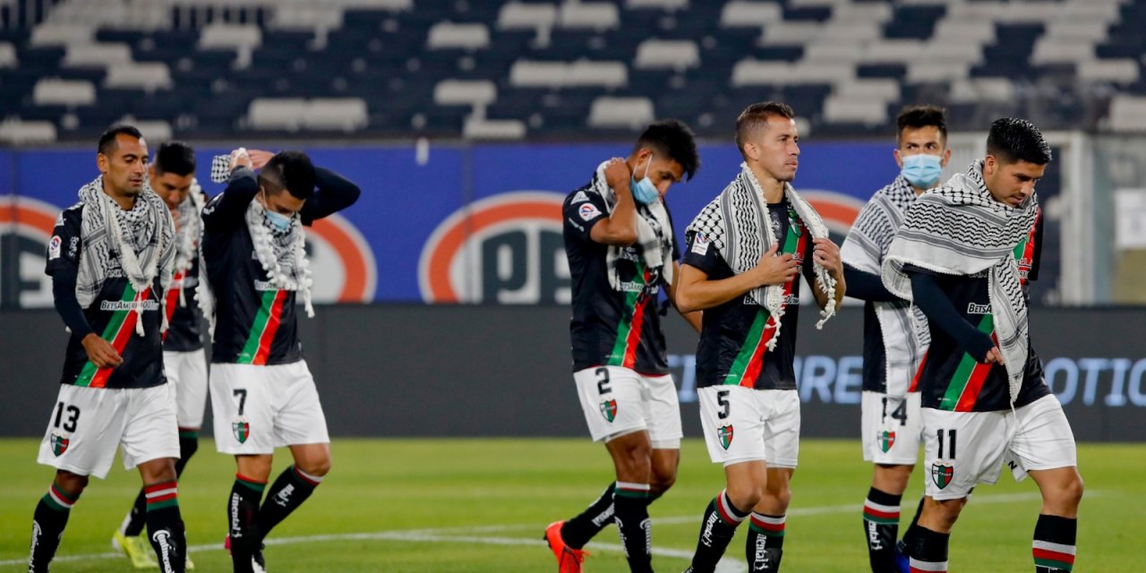 Deportivo Palestino’dan Filistin halkına destek