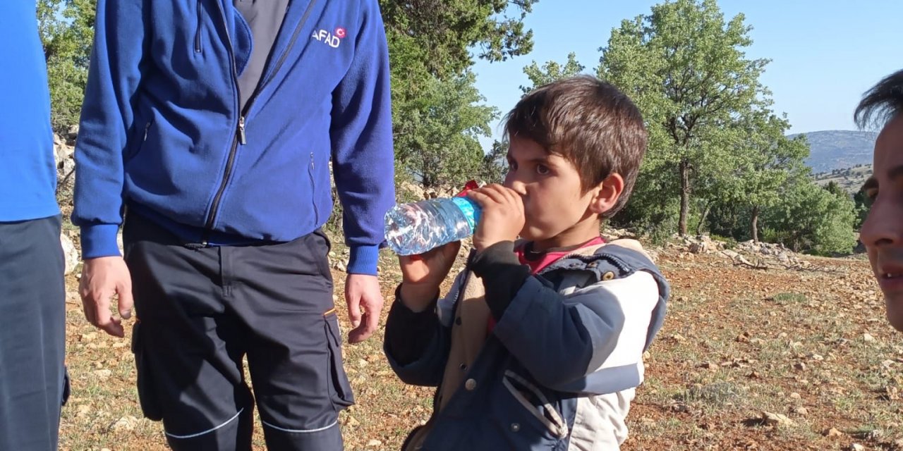 Konya'da 5 yaşındaki çocuk dağlık alanda kayboldu, ekipler seferber oldu