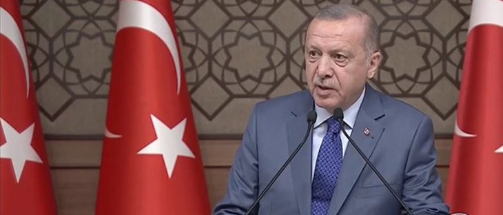 Erdoğan: Yedi düvele karşı dimdik ayakta duruyoruz