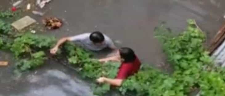 Su basan evde can pazarı