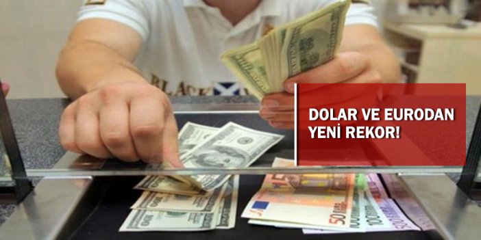 Daha Nce Bu Rakamlar G R Lmedi Dolar Ve Eurodan Yeni Rekor