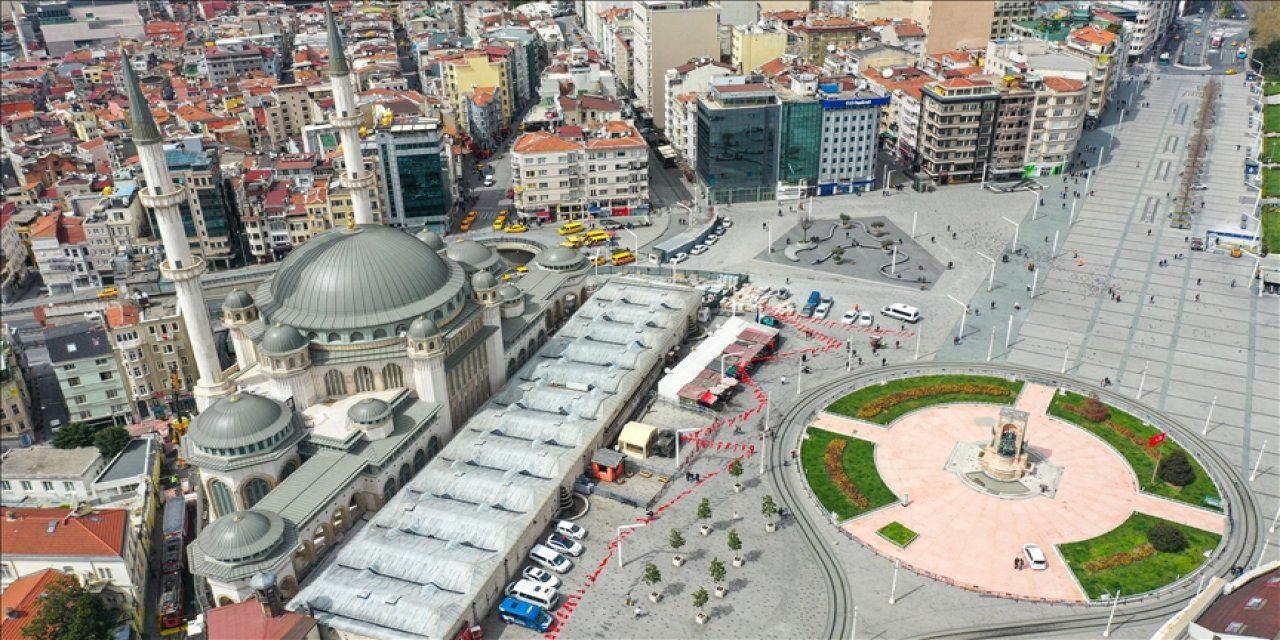 Cumhurbaşkanı Erdoğan'dan Taksim Camisi paylaşımı