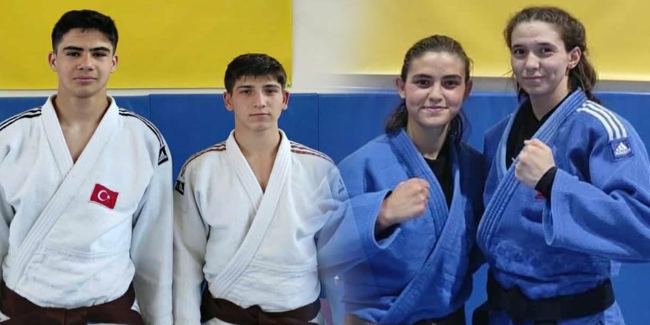 Konyalı 4 judocu Milli Takım kampına katılacak