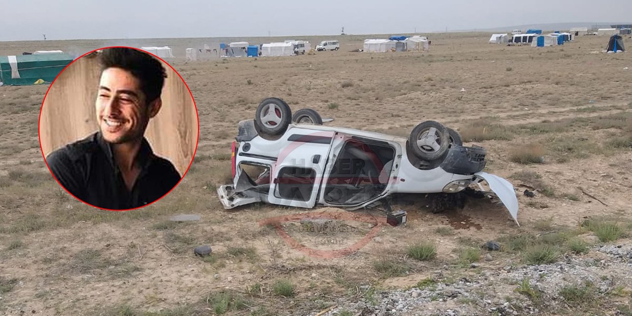 Konya'da feci kaza! Genç sürücü hayatını kaybetti