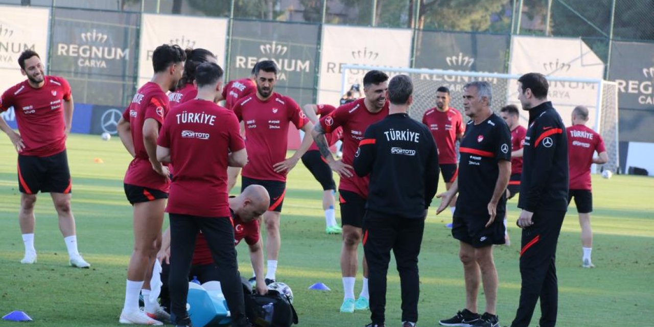 A Milli Futbol Takımı hazırlıklarını sürdürdü