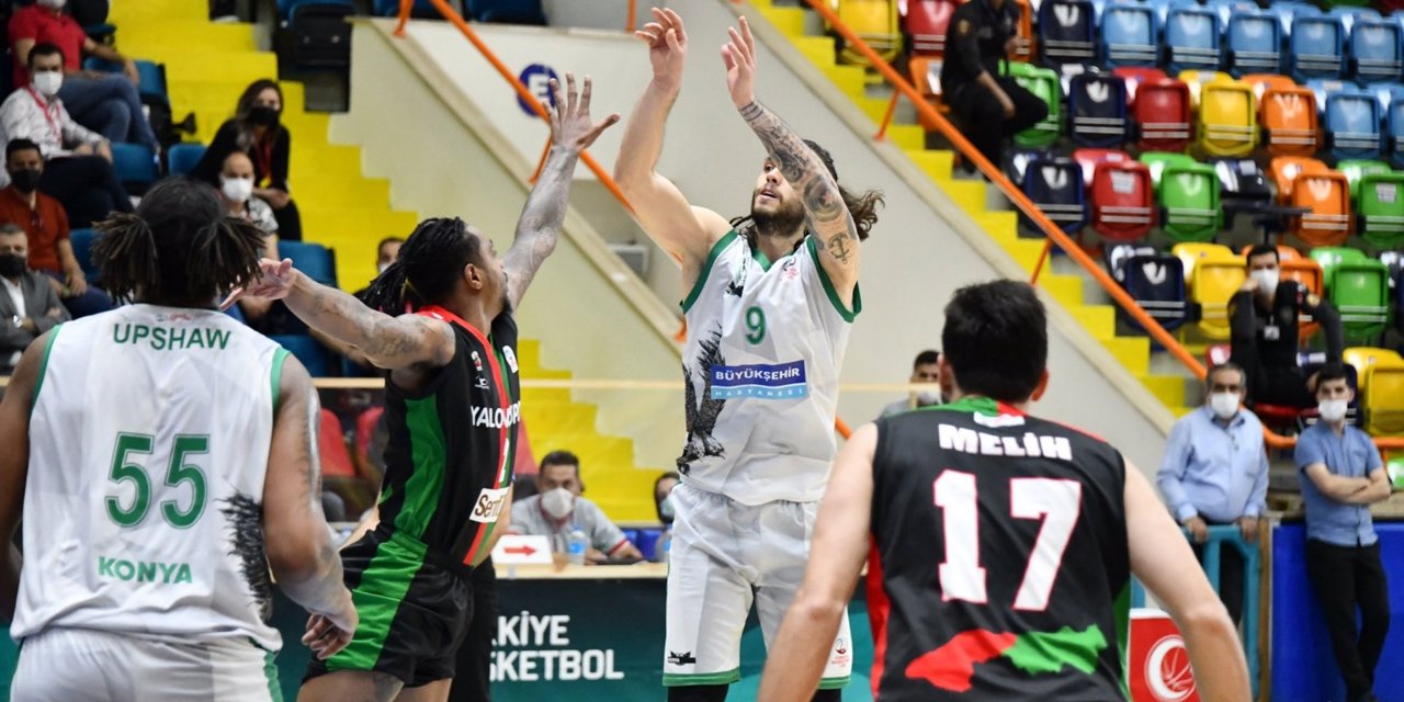 Büyükşehir Hastanesi Konyaspor Basketbol rakibine mağlup oldu