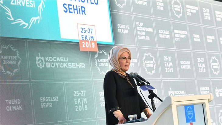 Emine Erdoğan: Akıllı, mutlu ve kültürlü şehirler inşa edilmeli