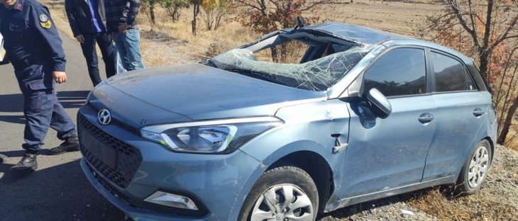 Konya'daki kazada anne ve bebeği yaralandı