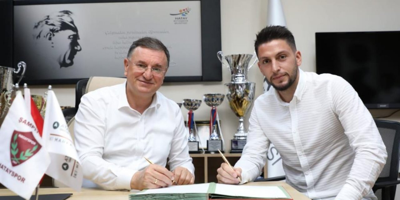 Hatayspor, Bülent Cevahir ile 3 yıllık sözleşme imzaladı