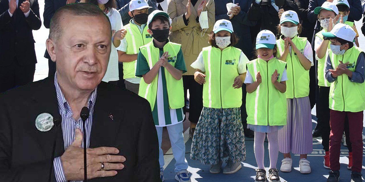 Cumhurbaşkanı Erdoğan Konyalı çocuklara seslendi: "Sizleri çok seviyorum"