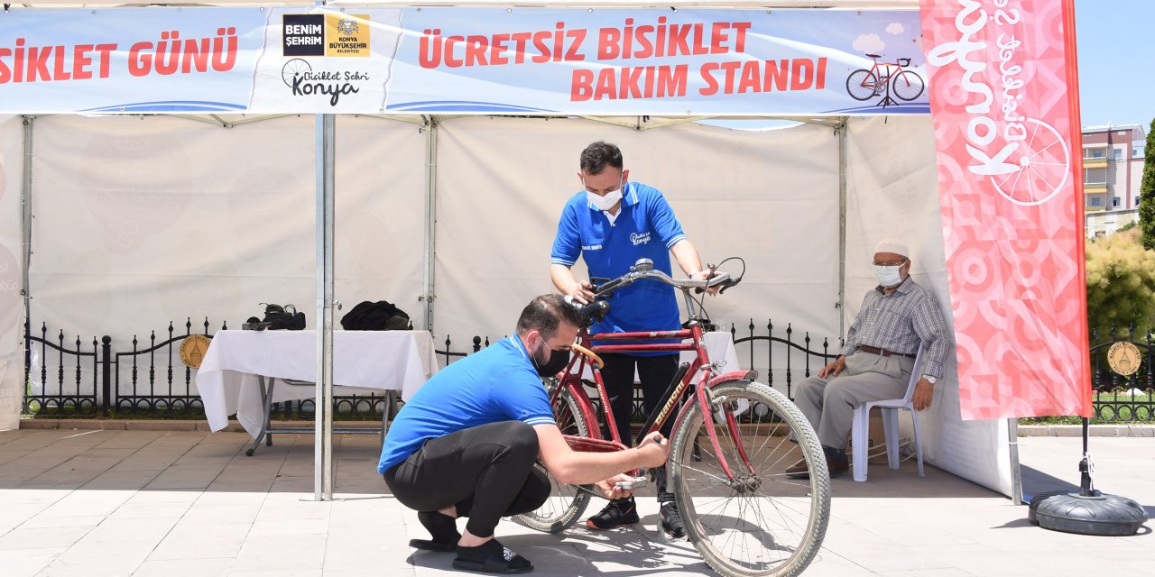 Bisiklet Şehri Konya'ya yakışan hizmet