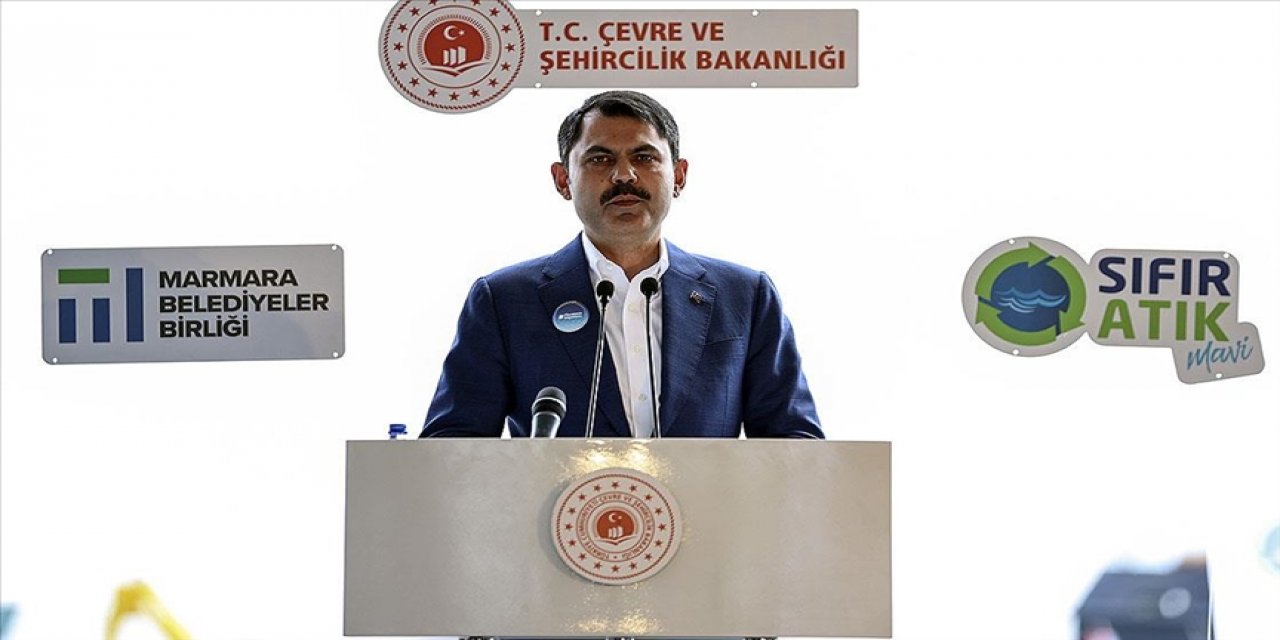 Bakan Kurum açıkladı! Marmara Denizi'nin tamamı 'Koruma Alanı' ilan ediliyor