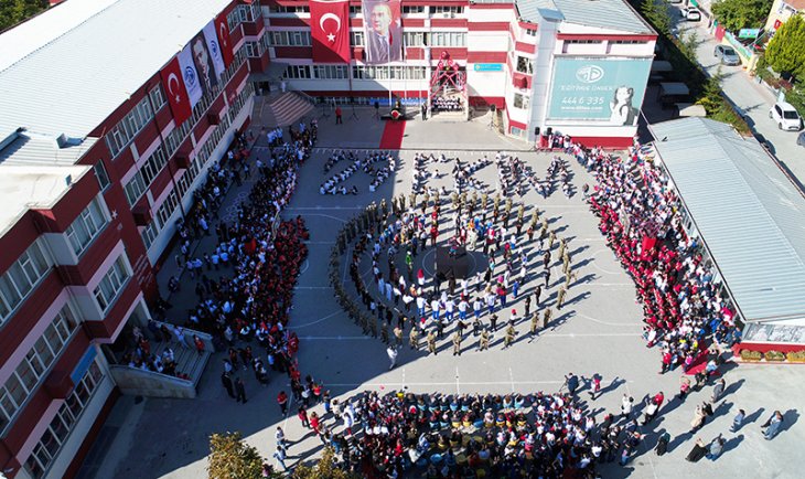 Diltaş’ta coşkulu 29 Ekim kutlaması