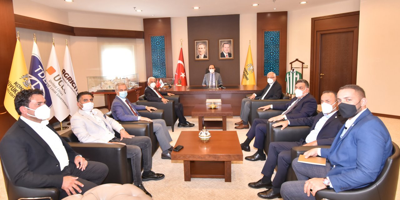 Başkan Altay, yavru vatanın başkanlarını ağırladı: "Biz her zaman hazırız"