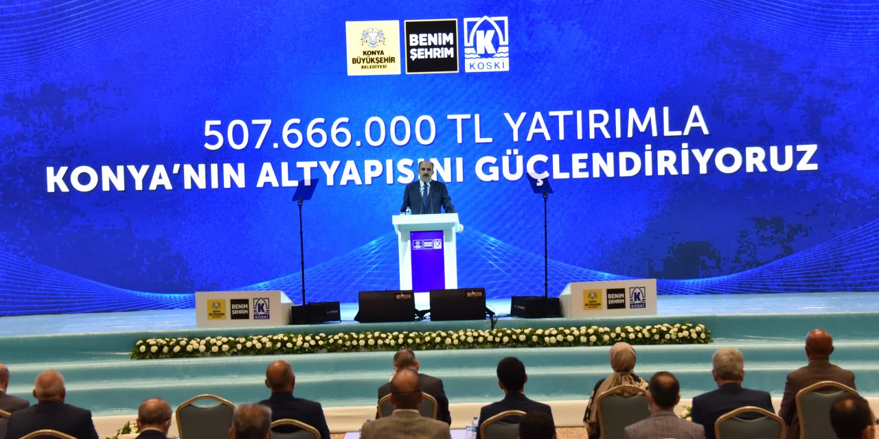Başkan Altay açıkladı: '507 milyonluk yatırımla Konya’nın altyapısını güçlendiriyoruz'
