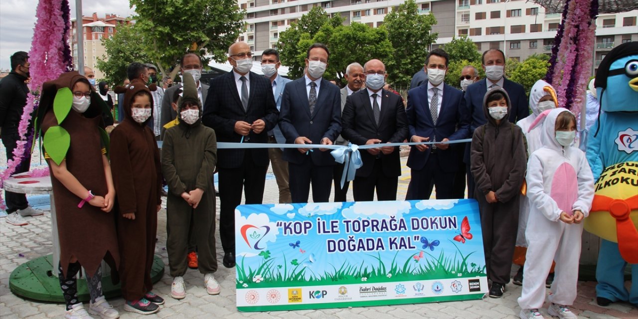 Konya'da "KOP ile Toprağa Dokun Doğada Kal Projesi"