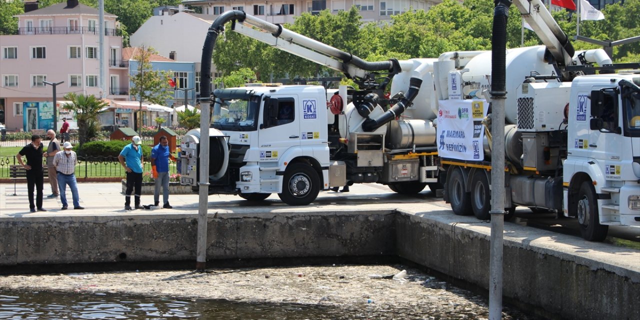 Marmara’daki müsilaj temizliğine Konya ekibi de katılıyor