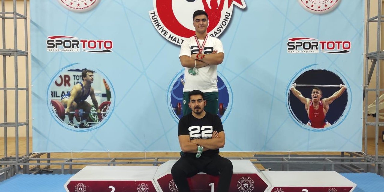 Konyaspor Akademi Haltercisinden Türkiye Şampiyonluğu