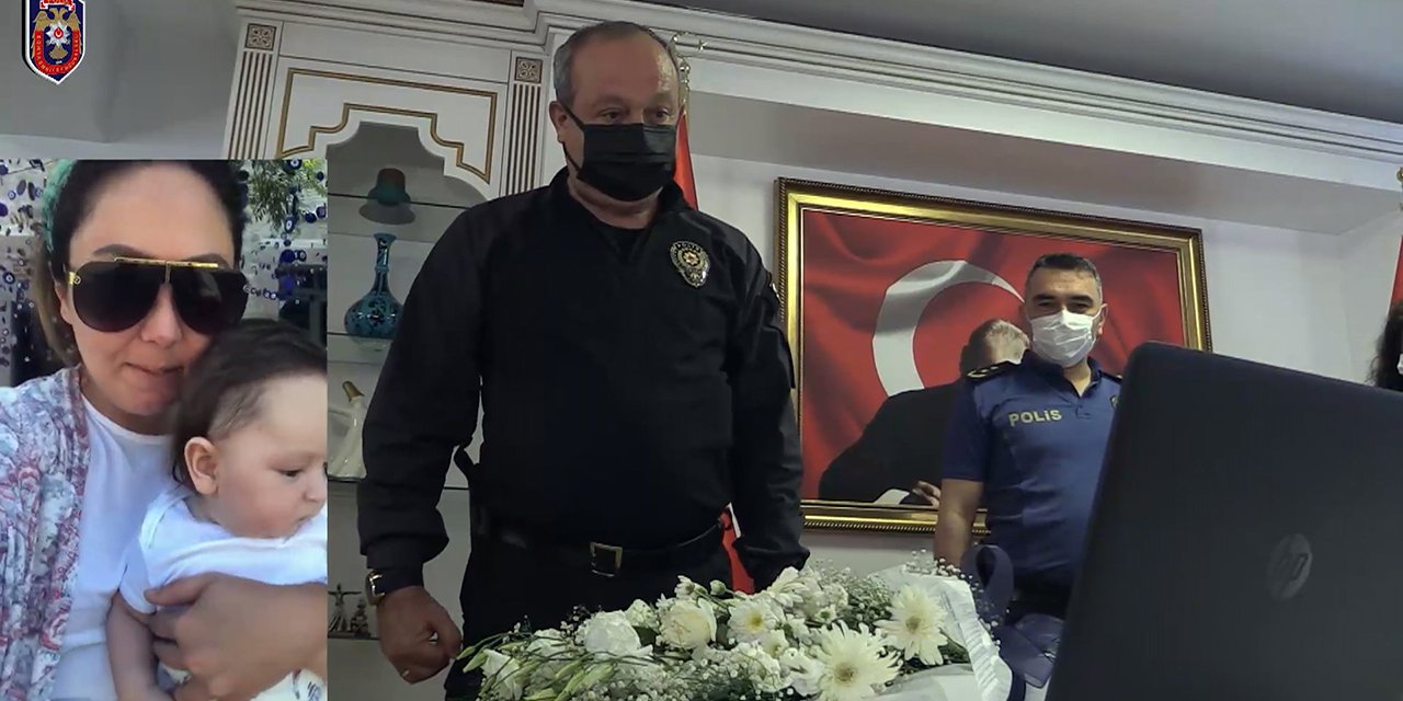 Konya Emniyeti'nde duygusal anlar! Mustafa Aydın ve görev başındaki polislere 'Babalar Günü' sürprizi